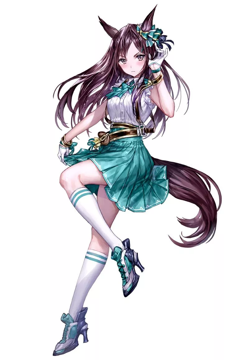 メジロドーベルの原案イラスト