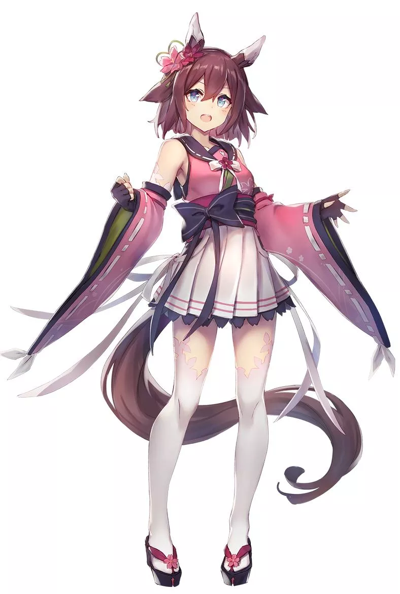 サクラチヨノオーの原案イラスト