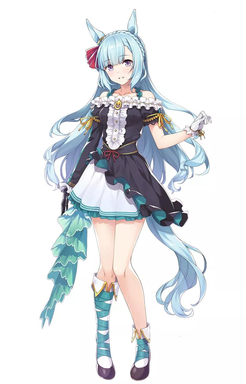 メジロアルダンの原案イラスト