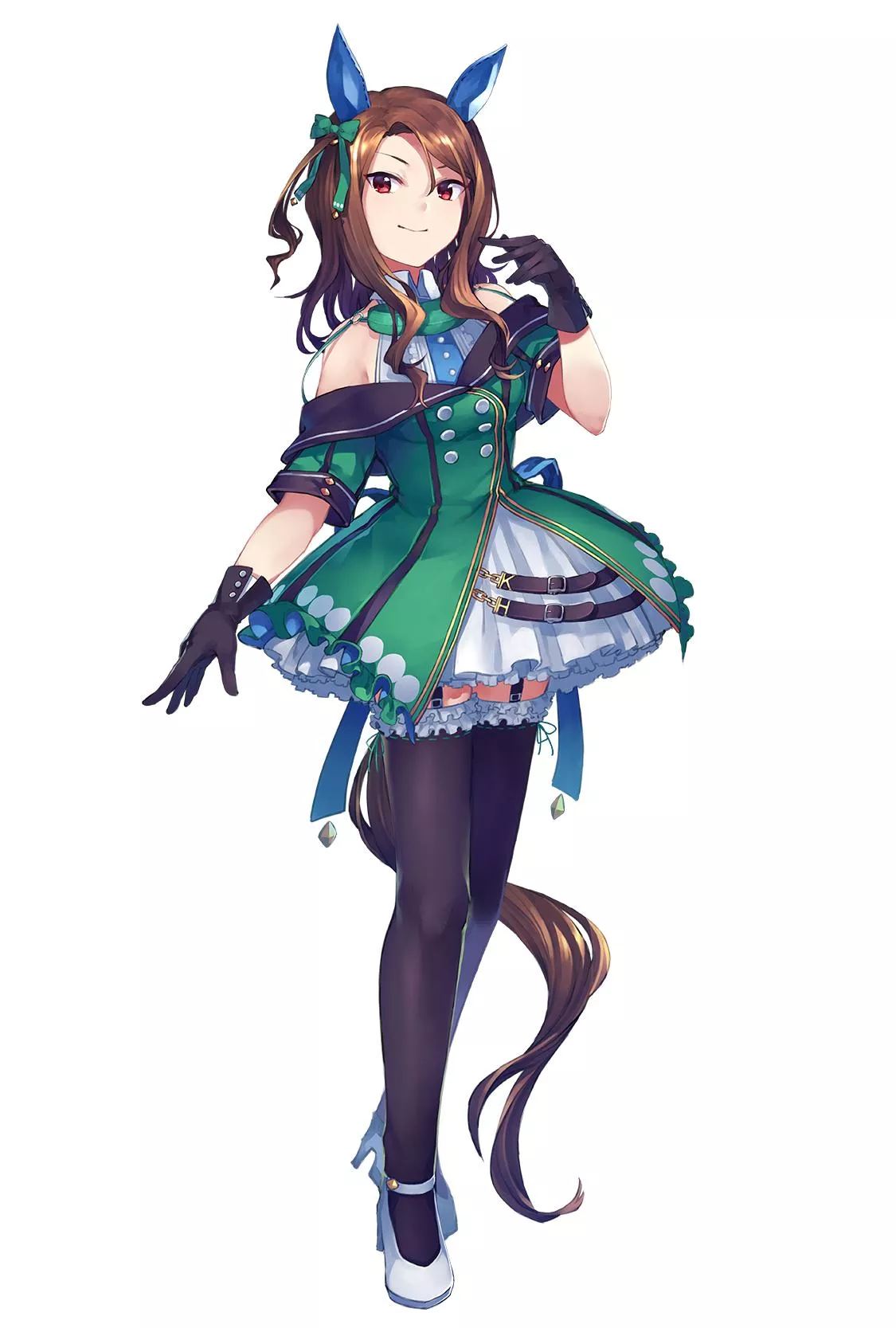 キングヘイローの原案イラスト