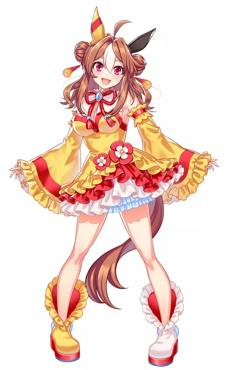 コパノリッキーの原案イラスト