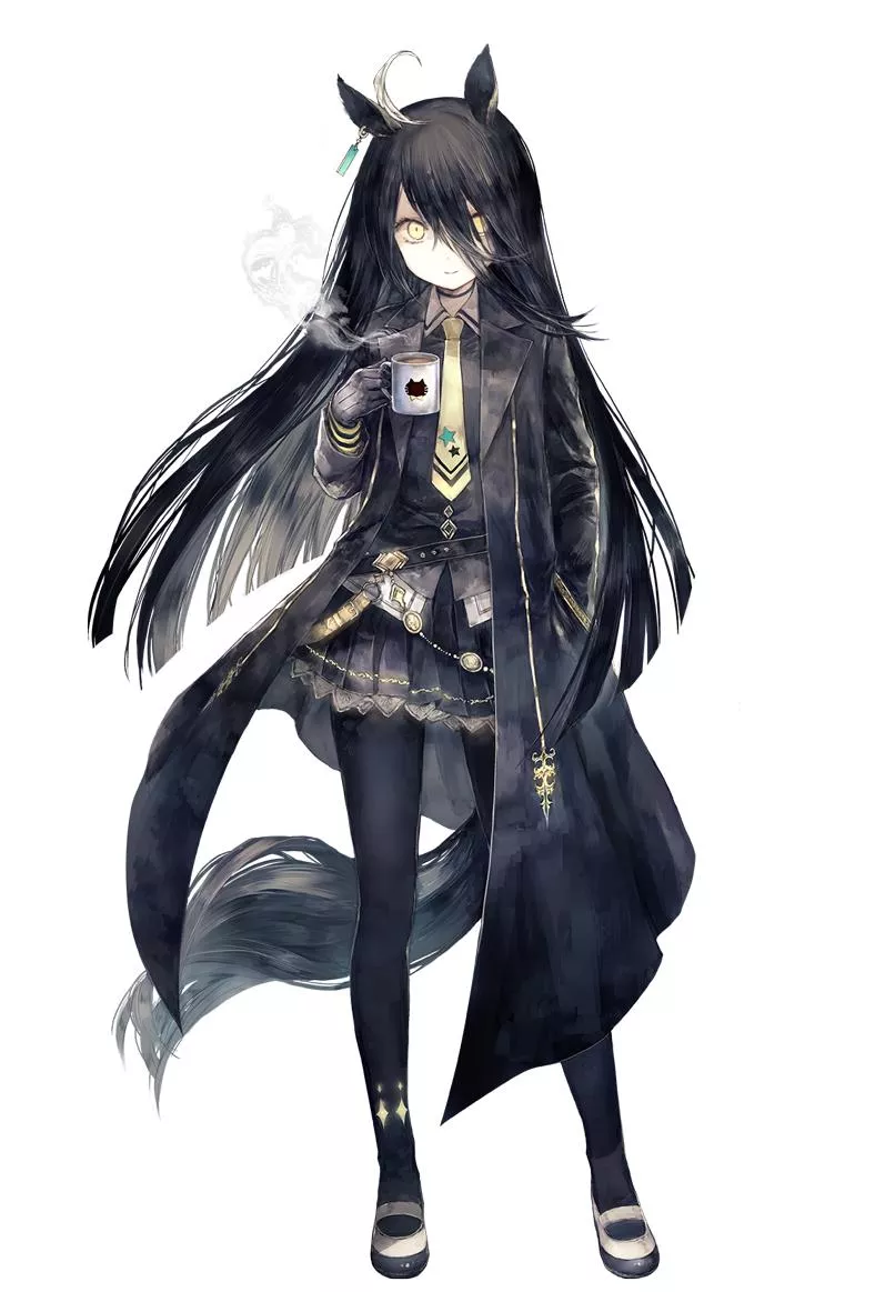 マンハッタンカフェの原案イラスト