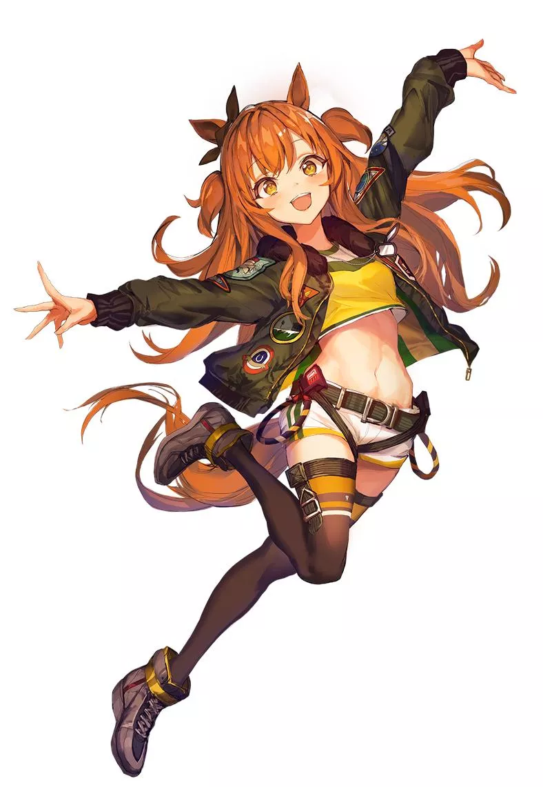 マヤノトップガンの原案イラスト