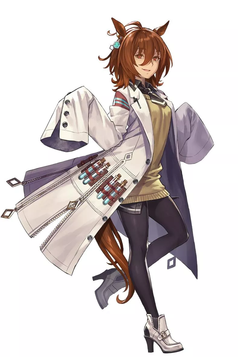 アグネスタキオンの原案イラスト