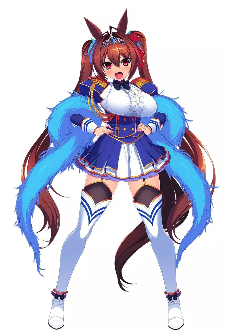 ダイワスカーレットの原案イラスト