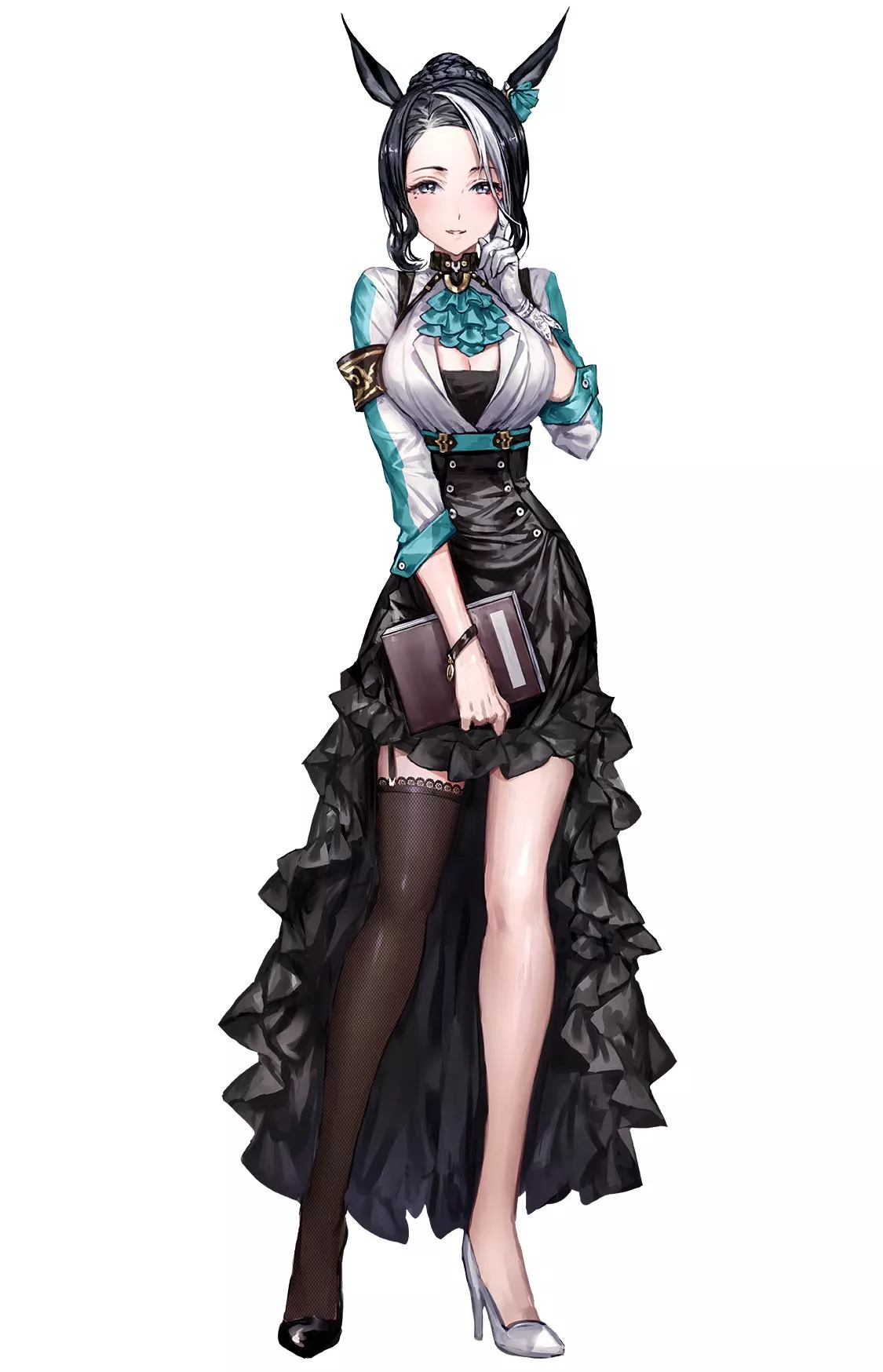 メジロラモーヌの原案イラスト