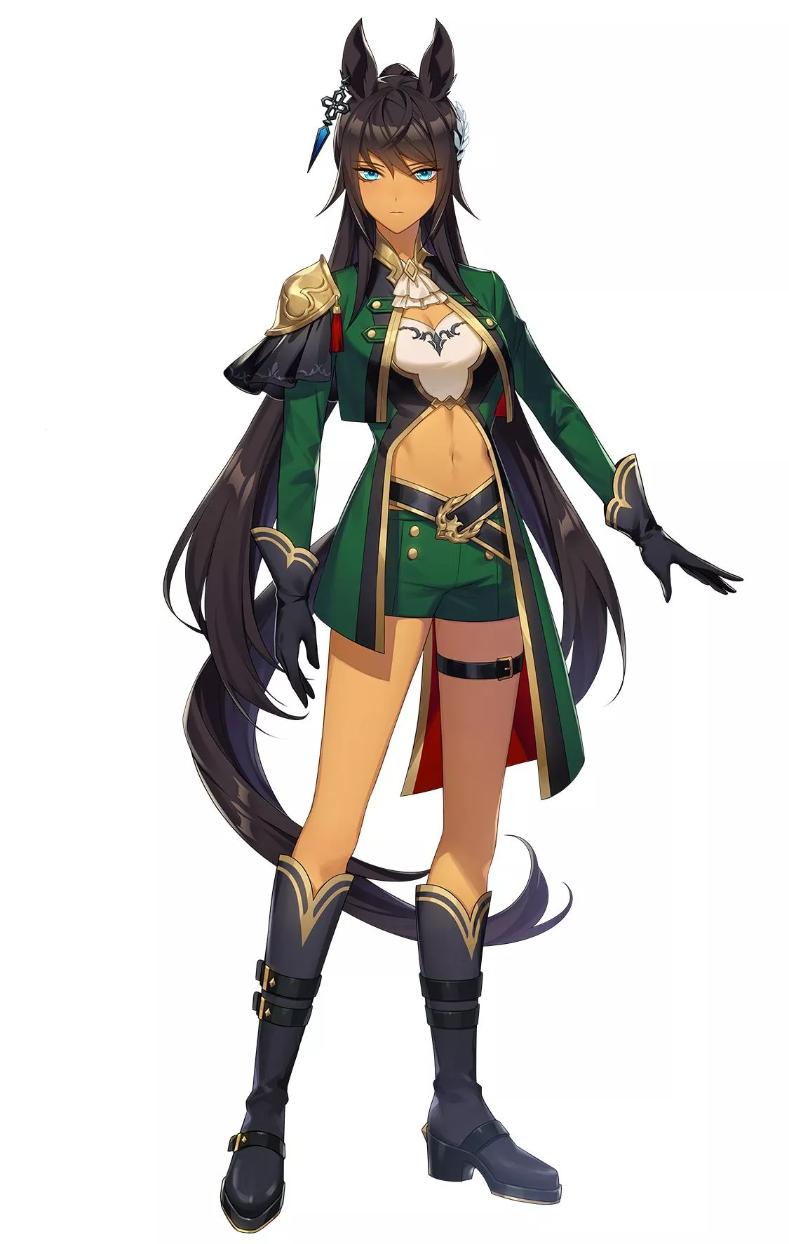 シンボリクリスエスの原案イラスト