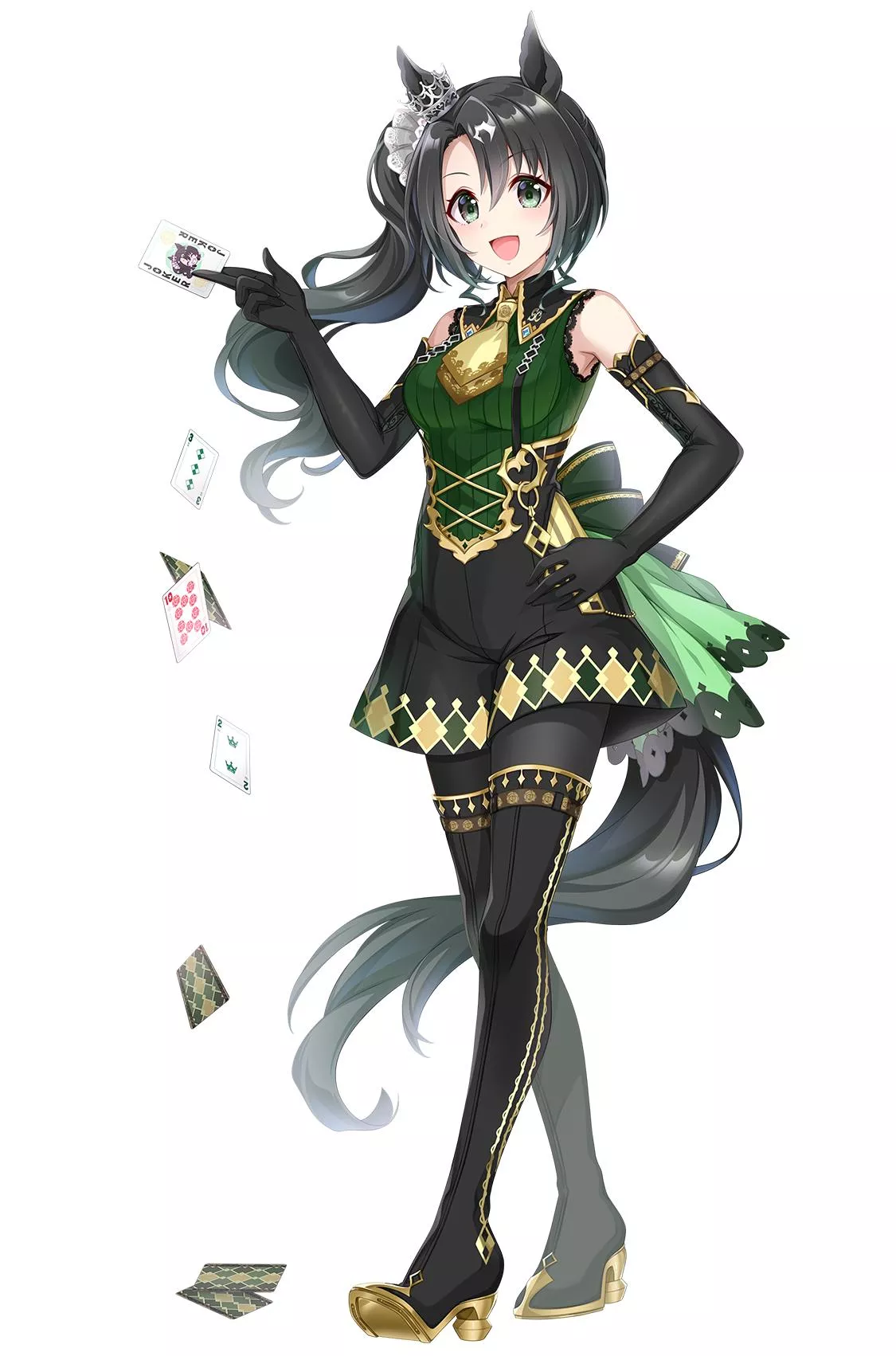 サトノクラウンの原案イラスト