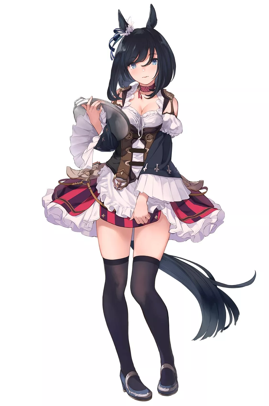 エイシンフラッシュの原案イラスト