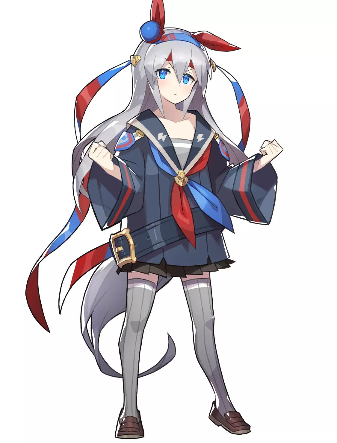 タマモクロスの原案イラスト