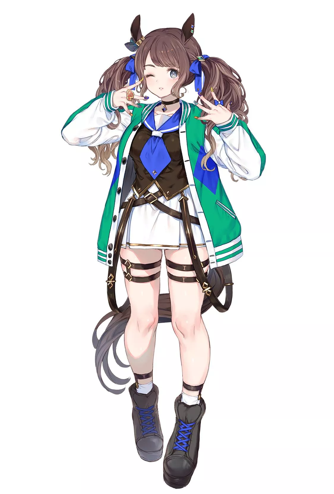 トーセンジョーダンの原案イラスト