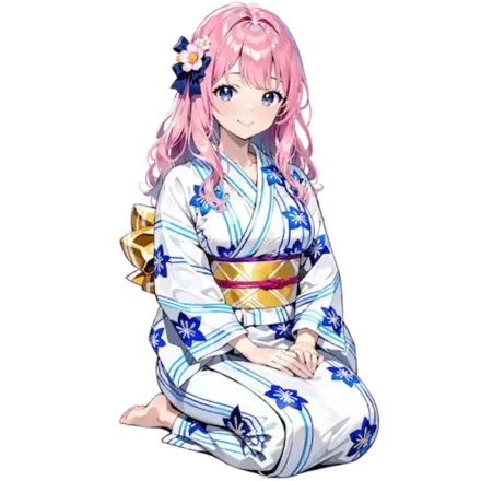 秋月ホタル（浴衣）