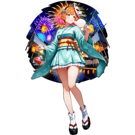 津上アヤカ（浴衣）