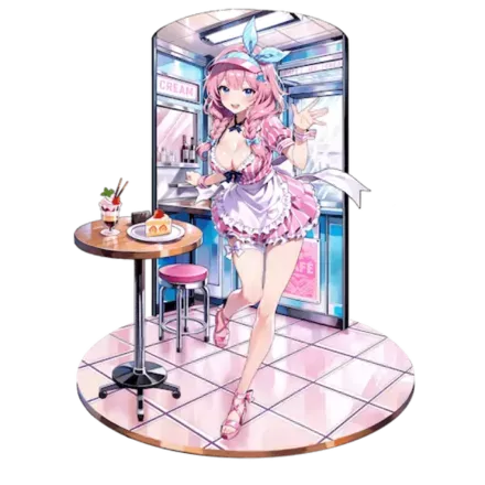 如月ナツハ（カフェスタッフ）