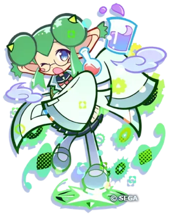 幾星学園のリデルとくもり立ち絵