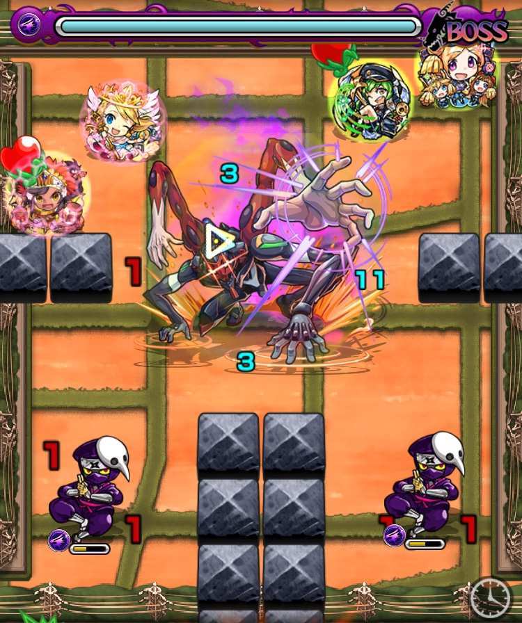 第9使徒のボス1攻略