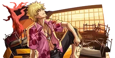 忍野メメの画像