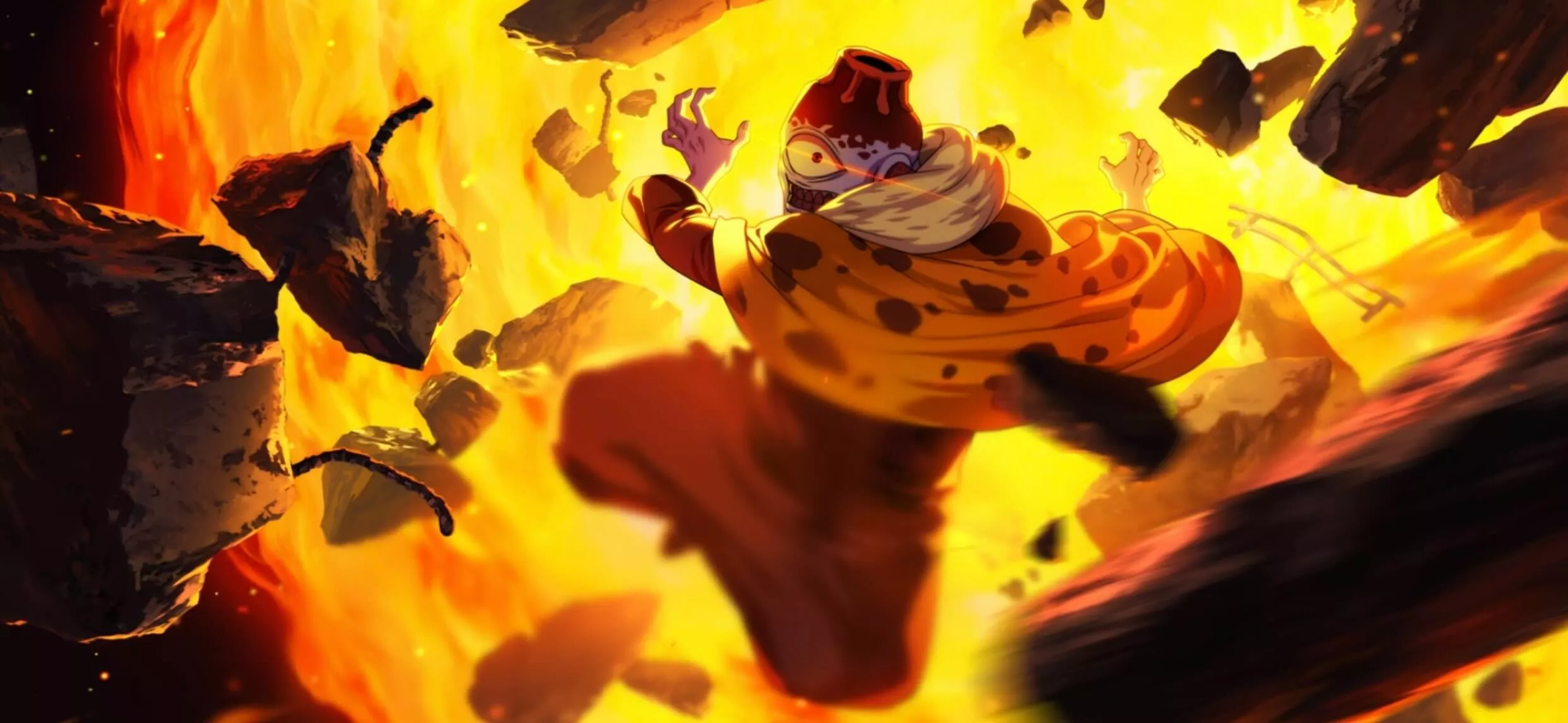 「熾烈なる火球」漏瑚のキャラ画像