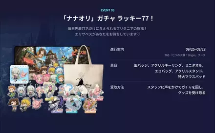 ナナオリラッキー77