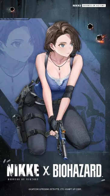 ジル・バレンタインのイラスト