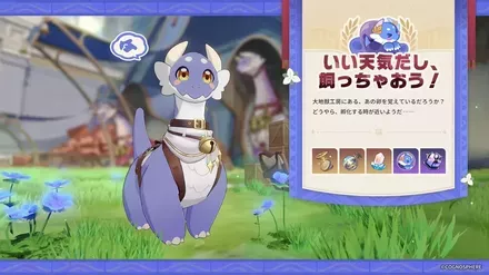 いい天気だし、飼っちゃおう!
