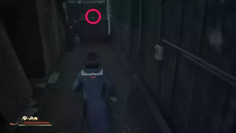 肩掛けカバン実際の場所