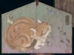 ネコの絵馬