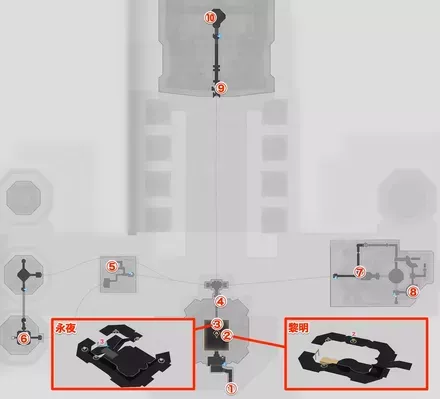 大墓の場所一覧マップ