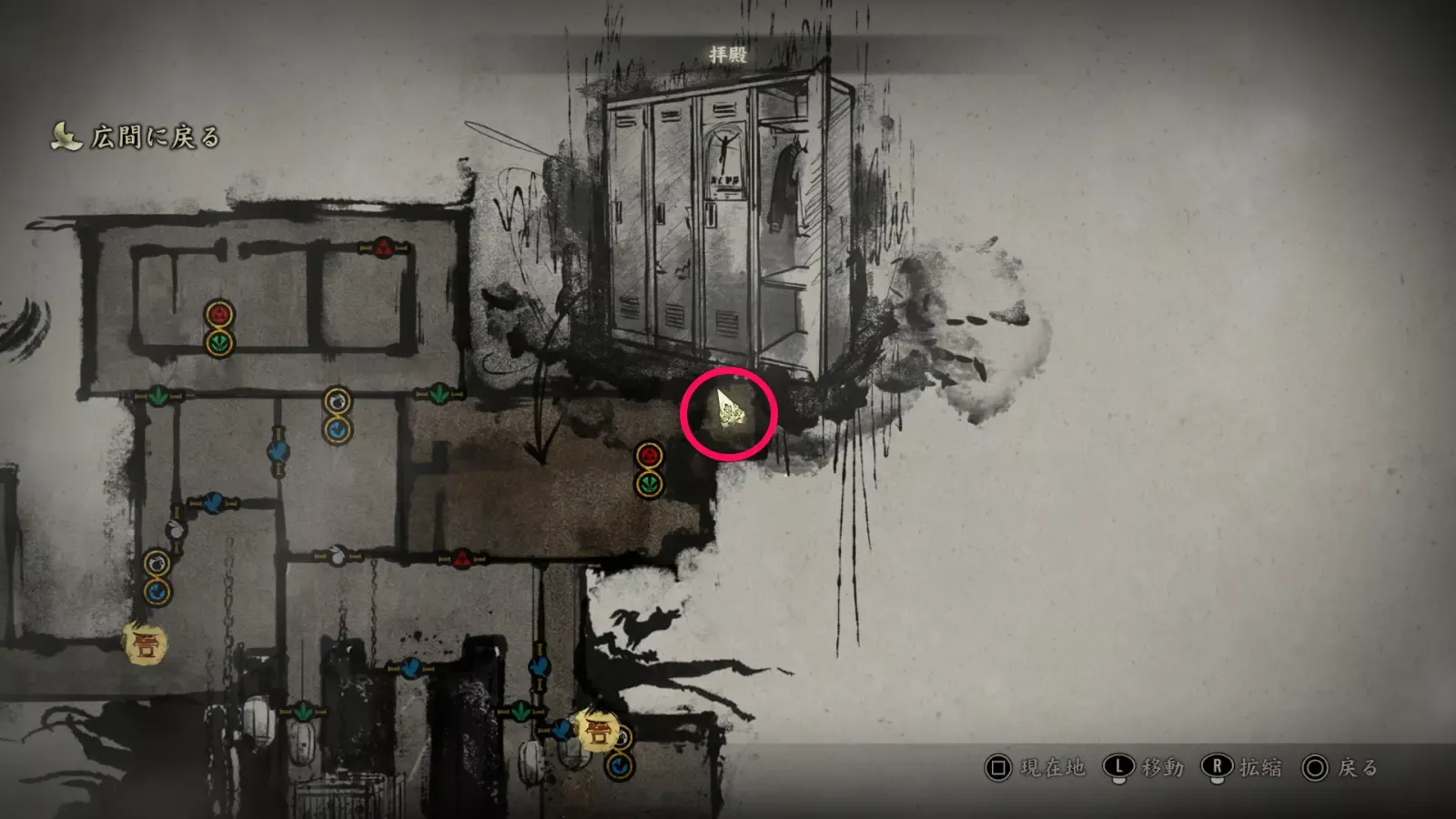 ウシのマップ画像