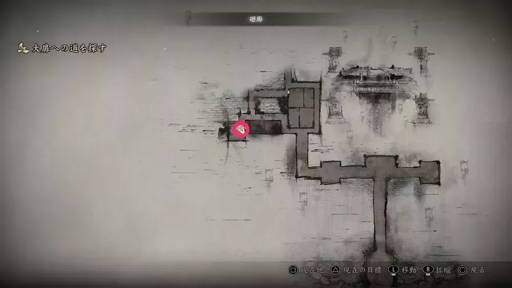 絵馬3のマップ画像