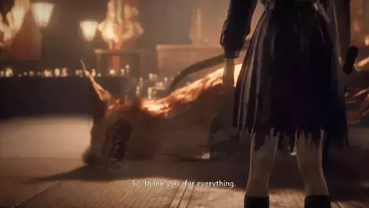 狐その尾を濡らす