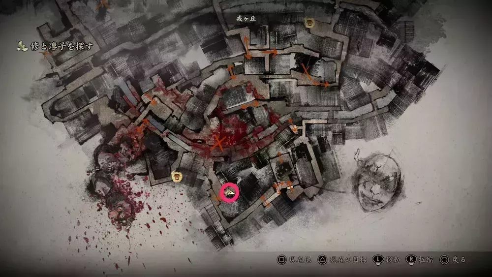 絵馬4のマップ画像