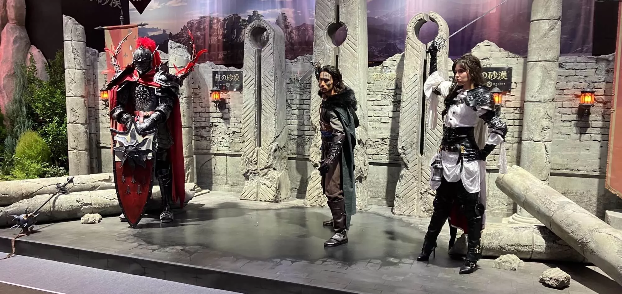 紅の砂漠コスプレ