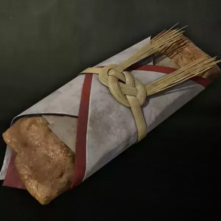 干からびた油揚げ画像