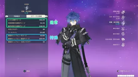 元素爆発の倍率