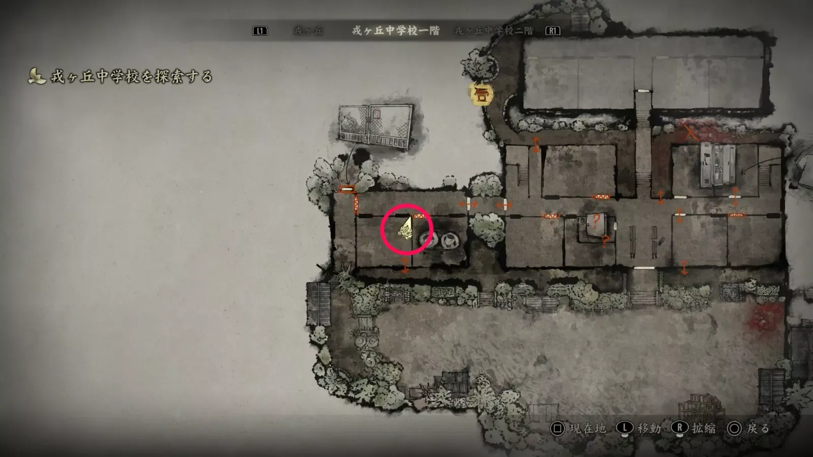 ウサギのマップ画像