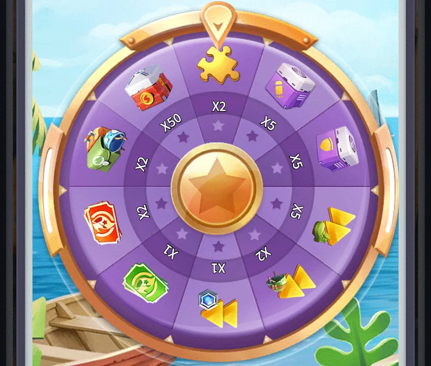 トレジャーギルド_宝物ルーレット