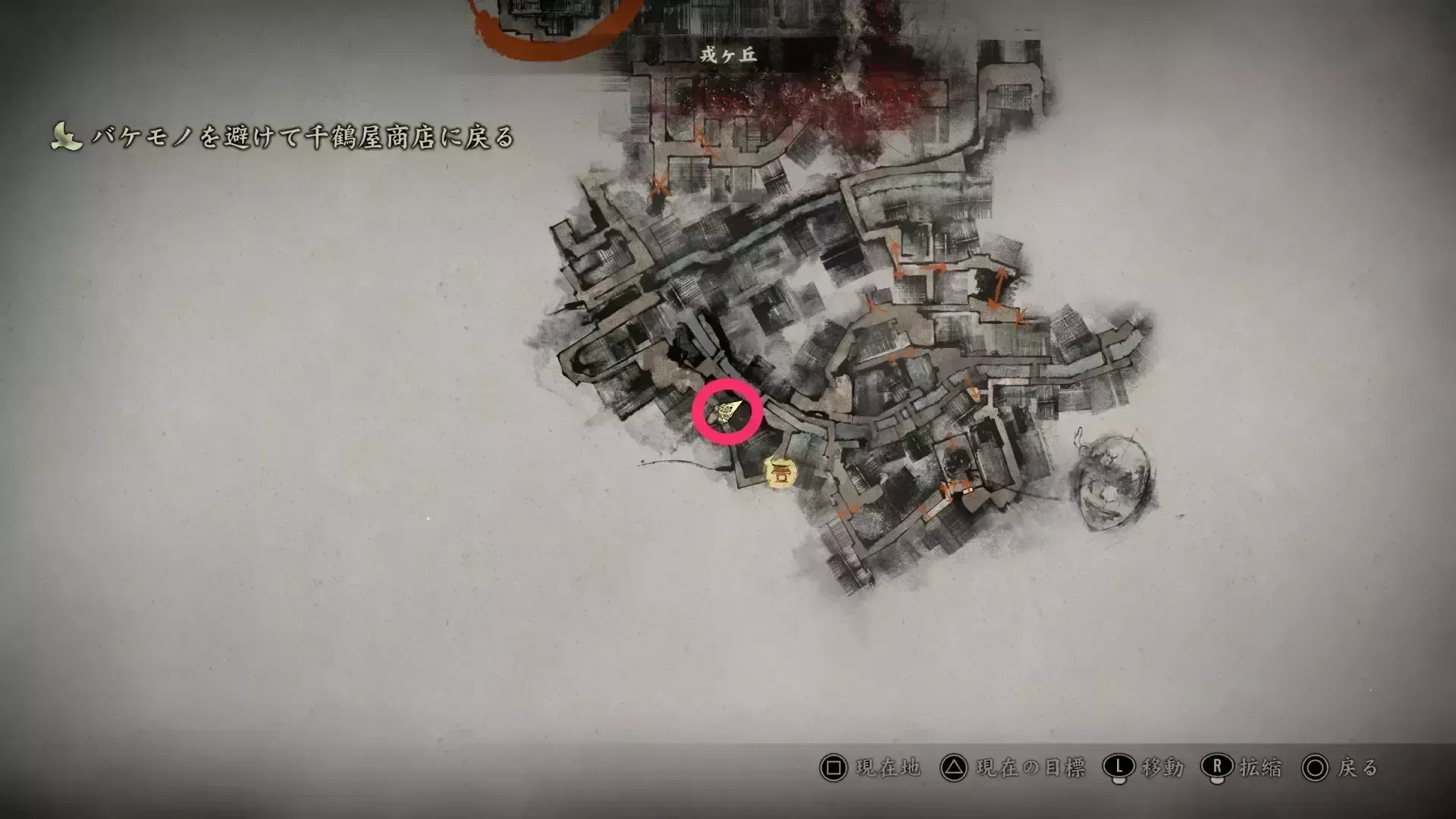 絵馬13のマップ画像