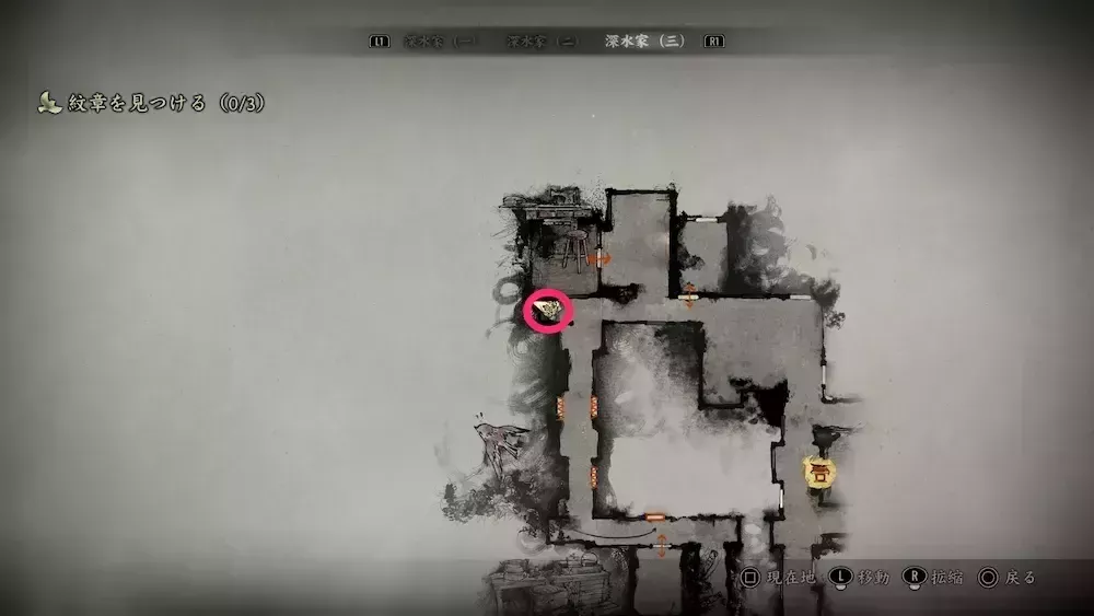 絵馬10のマップ画像