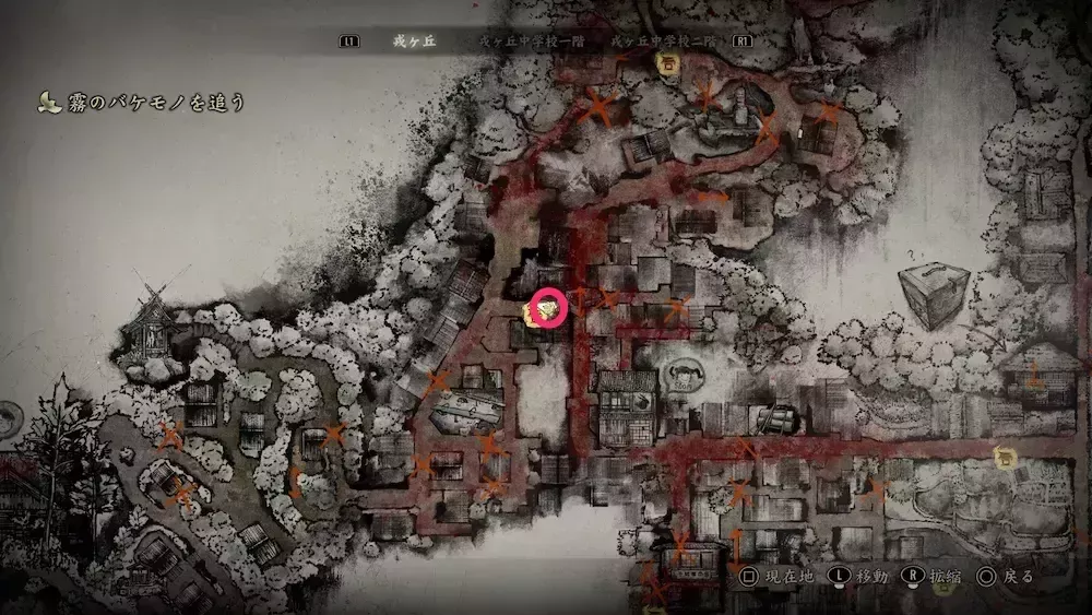 絵馬11のマップ画像