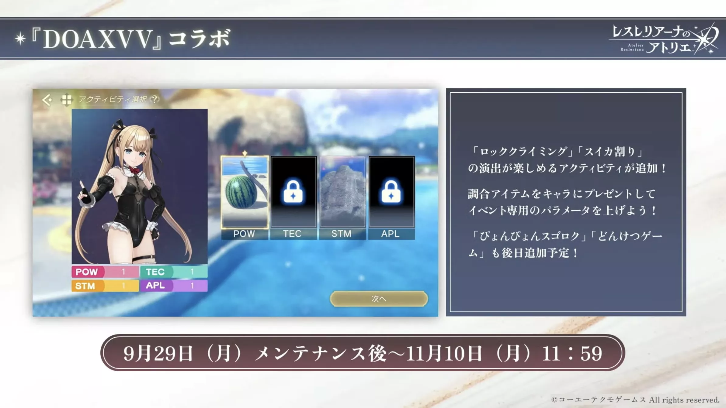 アクティビティ