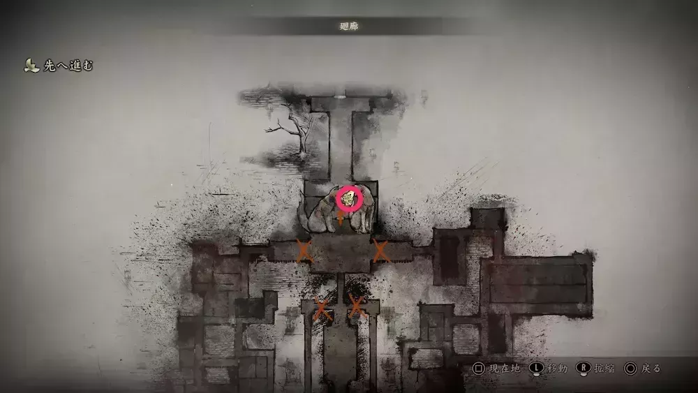 絵馬12のマップ画像