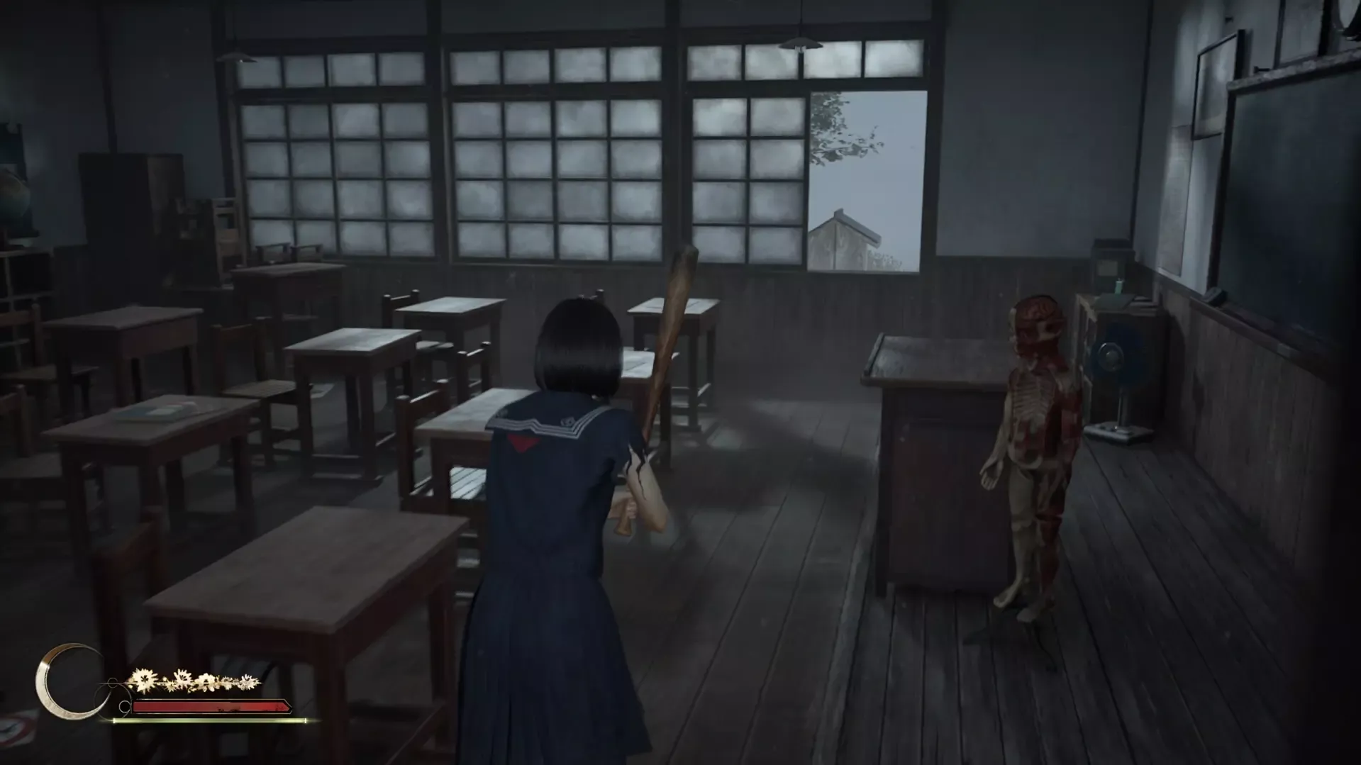 戎ヶ丘中学校 小学5年の教室