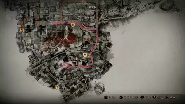 行き止まりまで