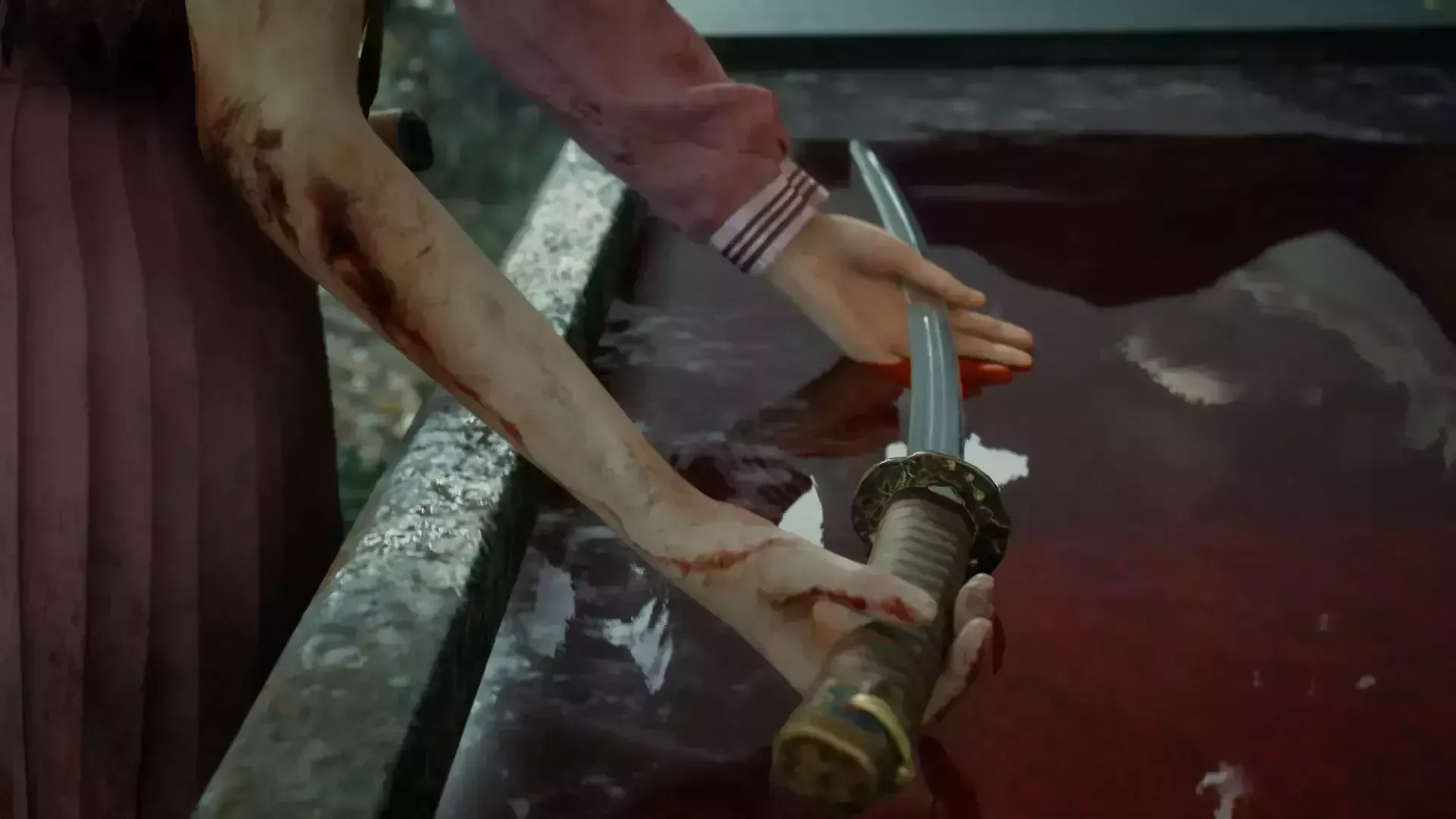 霊刀を入手後は怨念を祓うと別エンドになる