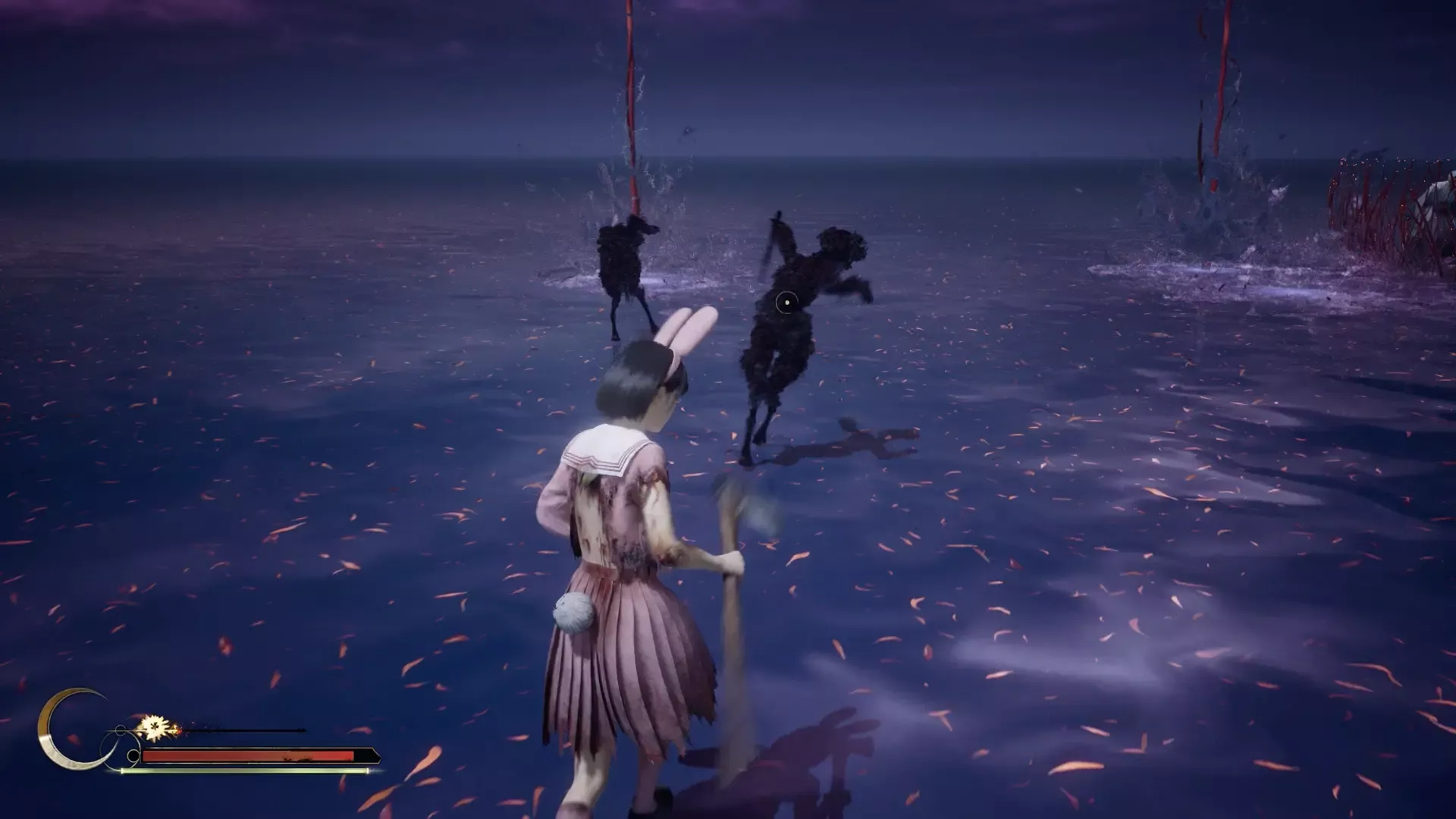 白無垢・七尾の狐