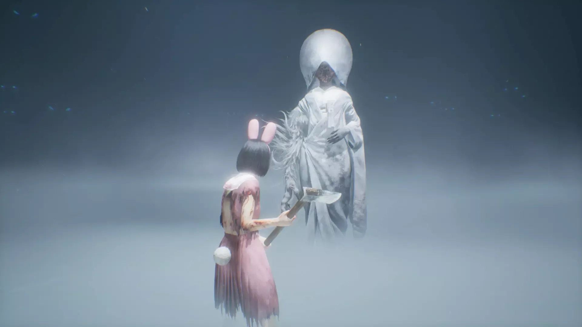 白無垢・七尾の狐