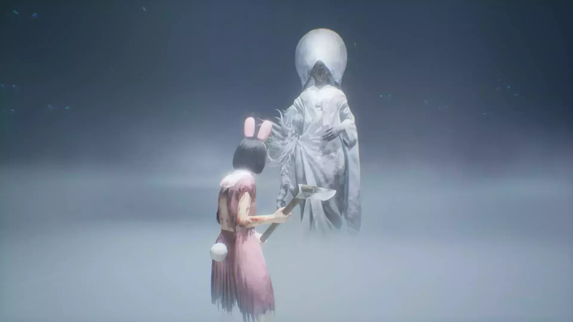 初戦は1周目と同じ白無垢と戦闘