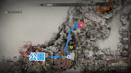 絵馬23のマップ画像