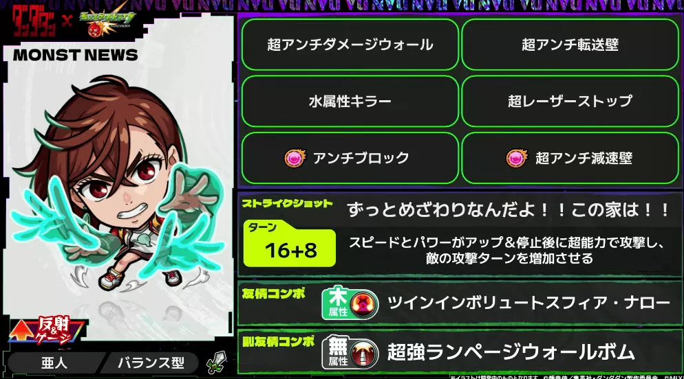 モモ  ステータス